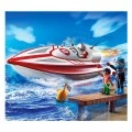 PLAYMOBIL ΑΓΩΝΙΣΤΙΚΟ ΤΑΧΥΠΛΟΟ ΣΚΑΦΟΣ ΜΕ ΜΟΤΕΡ 70744