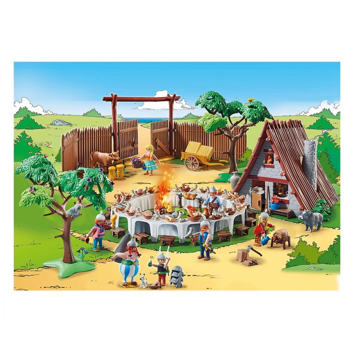 PLAYMOBIL ASTERIX ΓΙΟΡΤΗ ΣΤΟ ΓΑΛΑΤΙΚΟ ΧΩΡΙΟ 70931