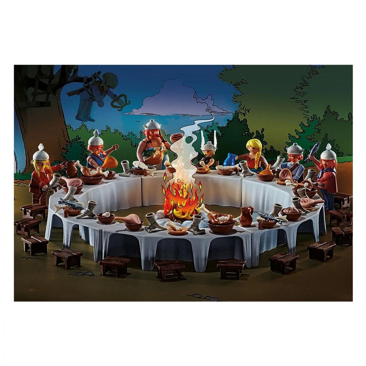PLAYMOBIL ASTERIX ΓΙΟΡΤΗ ΣΤΟ ΓΑΛΑΤΙΚΟ ΧΩΡΙΟ 70931