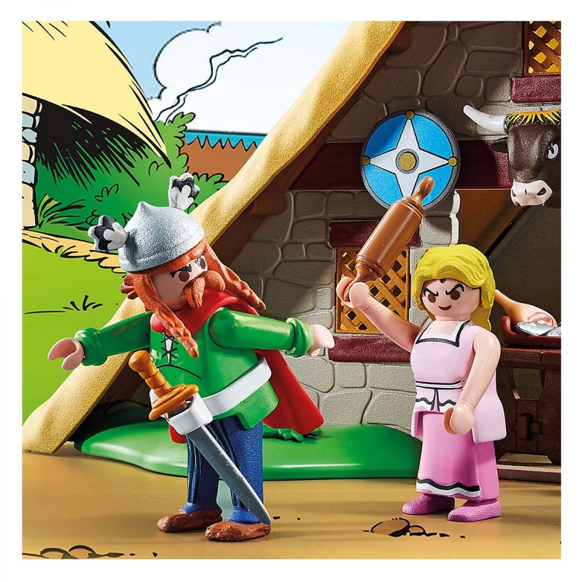 PLAYMOBIL ASTERIX Η ΚΑΛΥΒΑ ΤΟΥ ΑΡΧΗΓΟΥ ΜΑΖΕΣΤΙΞ 70932