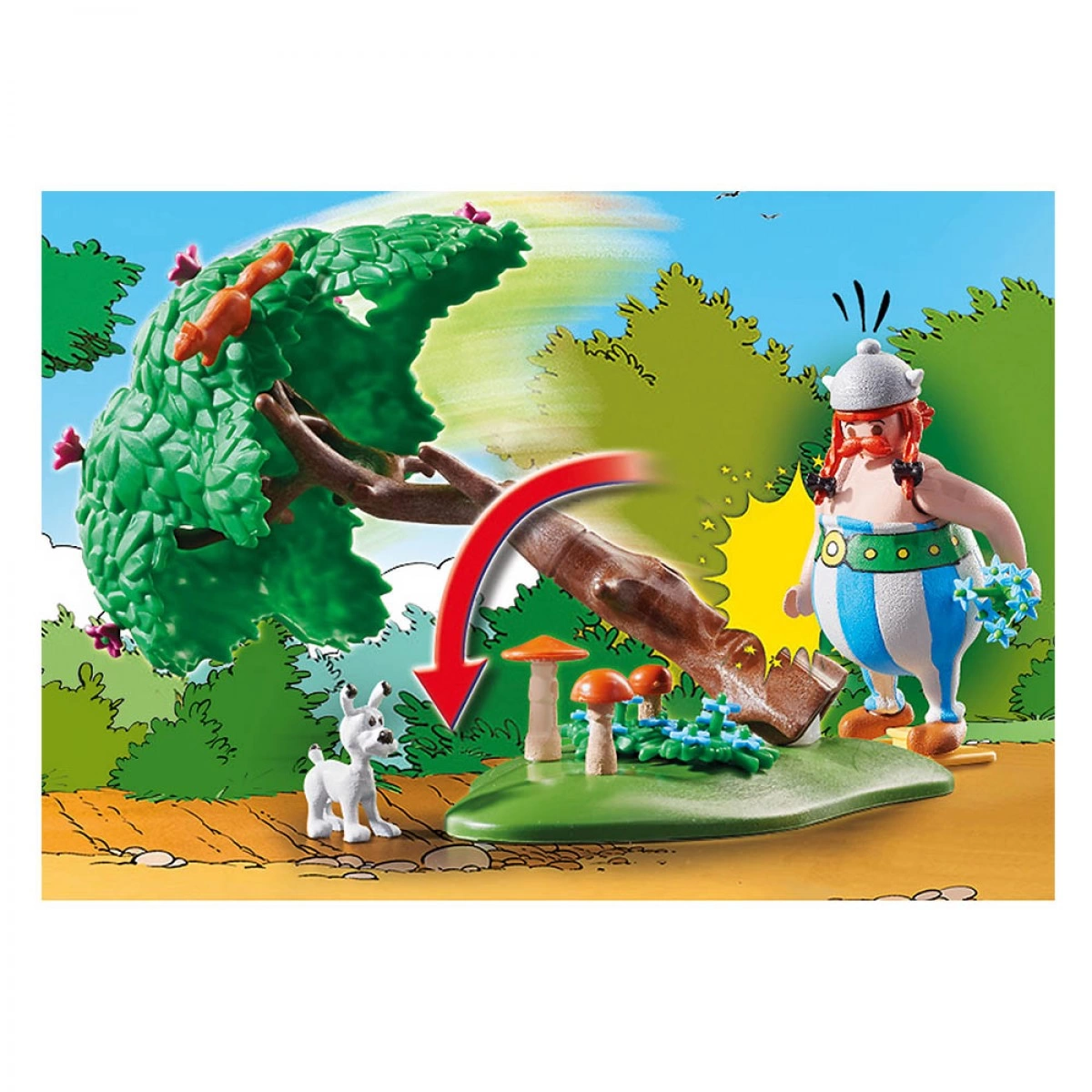 PLAYMOBIL ASTERIX ΚΥΝΗΓΙ ΑΓΡΙΟΓΟΥΡΟΥΝΟΥ 71160