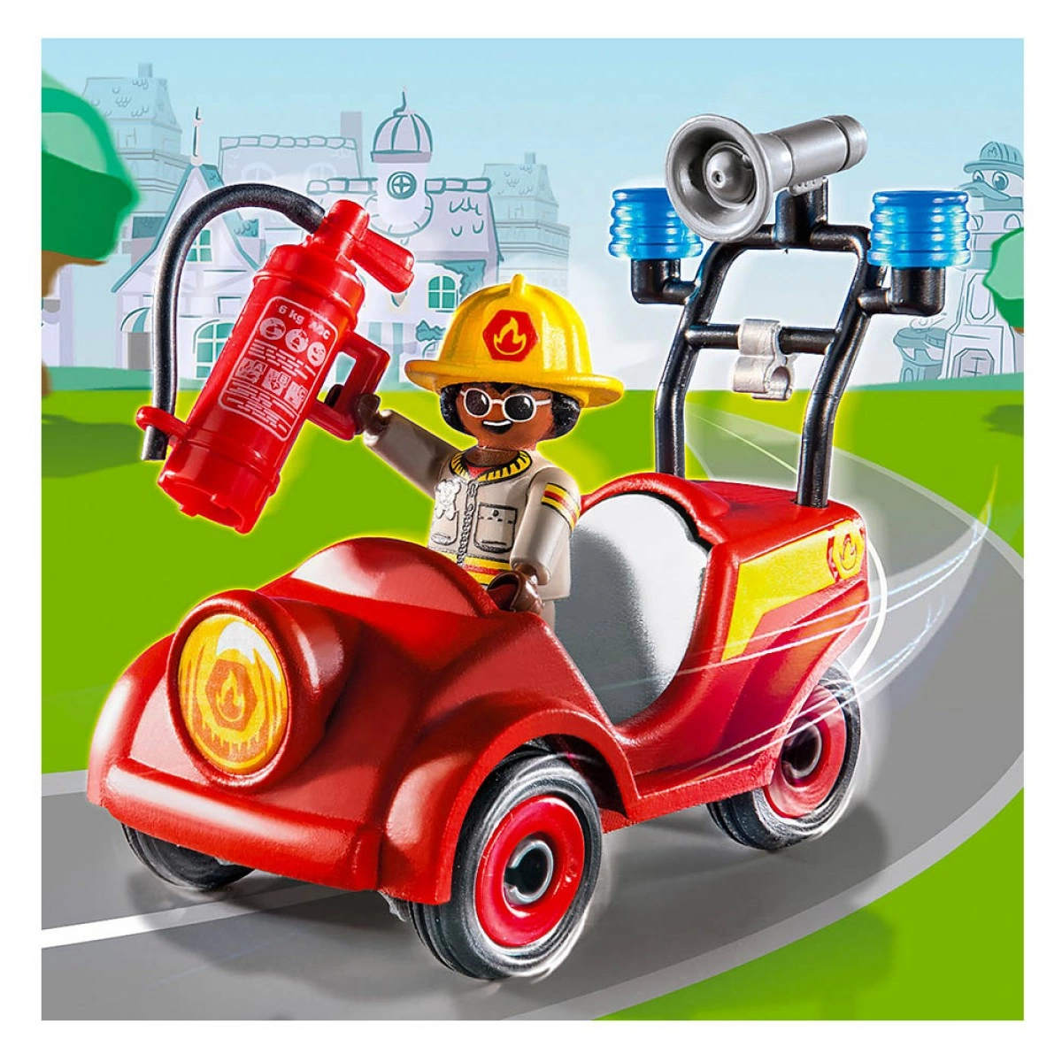 PLAYMOBIL DUCK ON CALL-MINI ΟΧΗΜΑ ΠΥΡΟΣΒΕΣΤΙΚΗΣ 70828