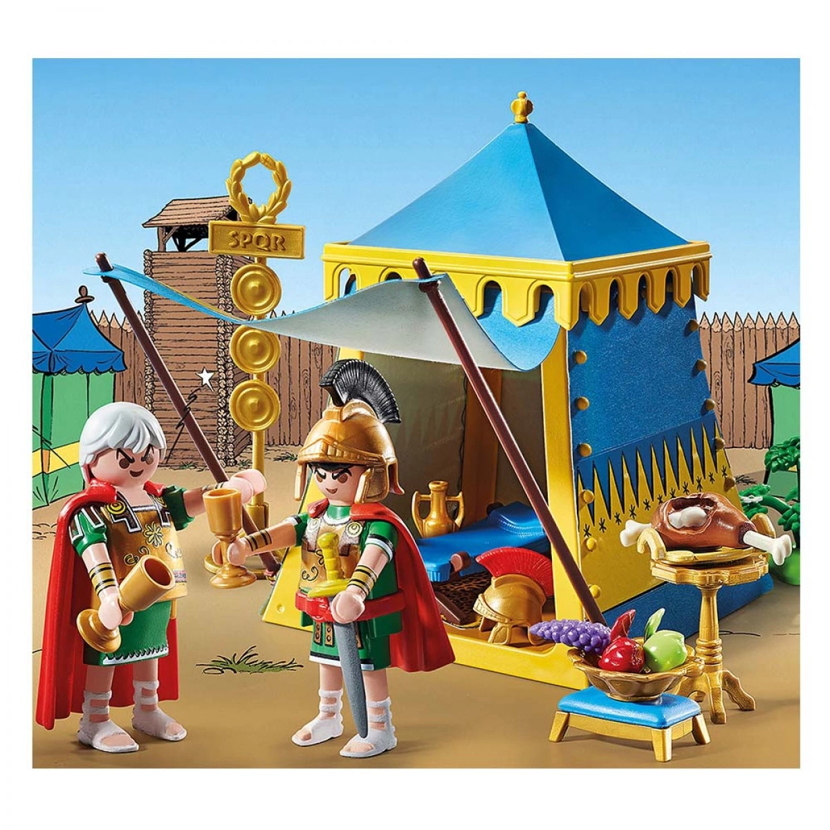 PLAYMOBIL ASTERIX ΣΚΗΝΗ ΤΟΥ ΡΩΜΑΙΟΥ ΕΚΑΤΟΝΤΑΡΧΟΥ 71015
