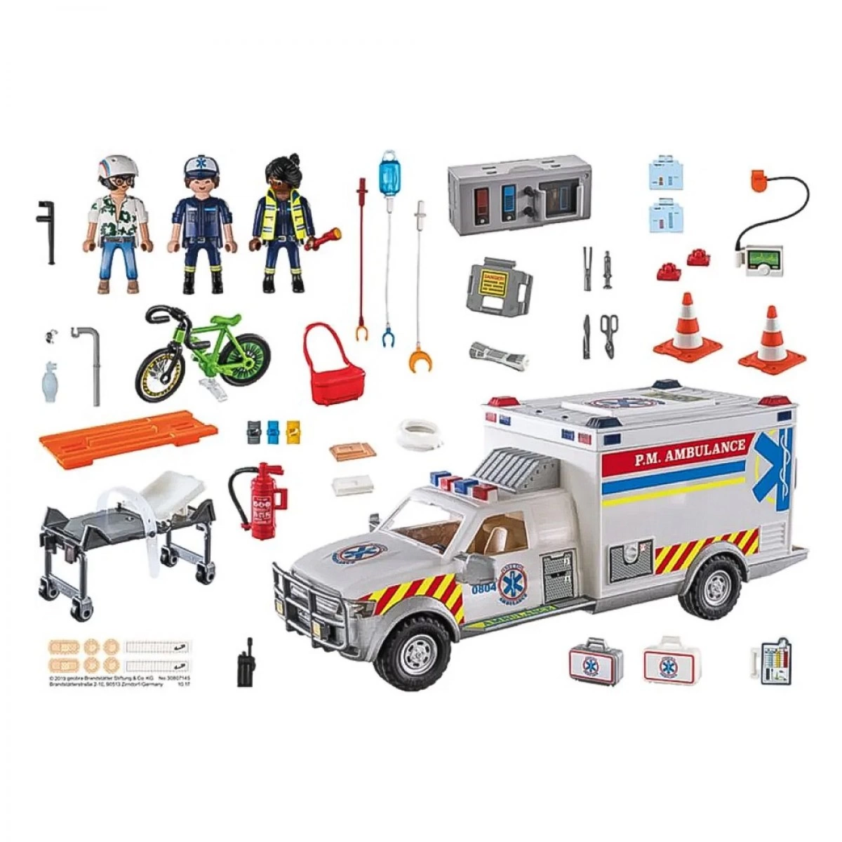 PLAYMOBIL ΟΧΗΜΑ ΠΡΩΤΩΝ ΒΟΗΘΕΙΩΝ 70936
