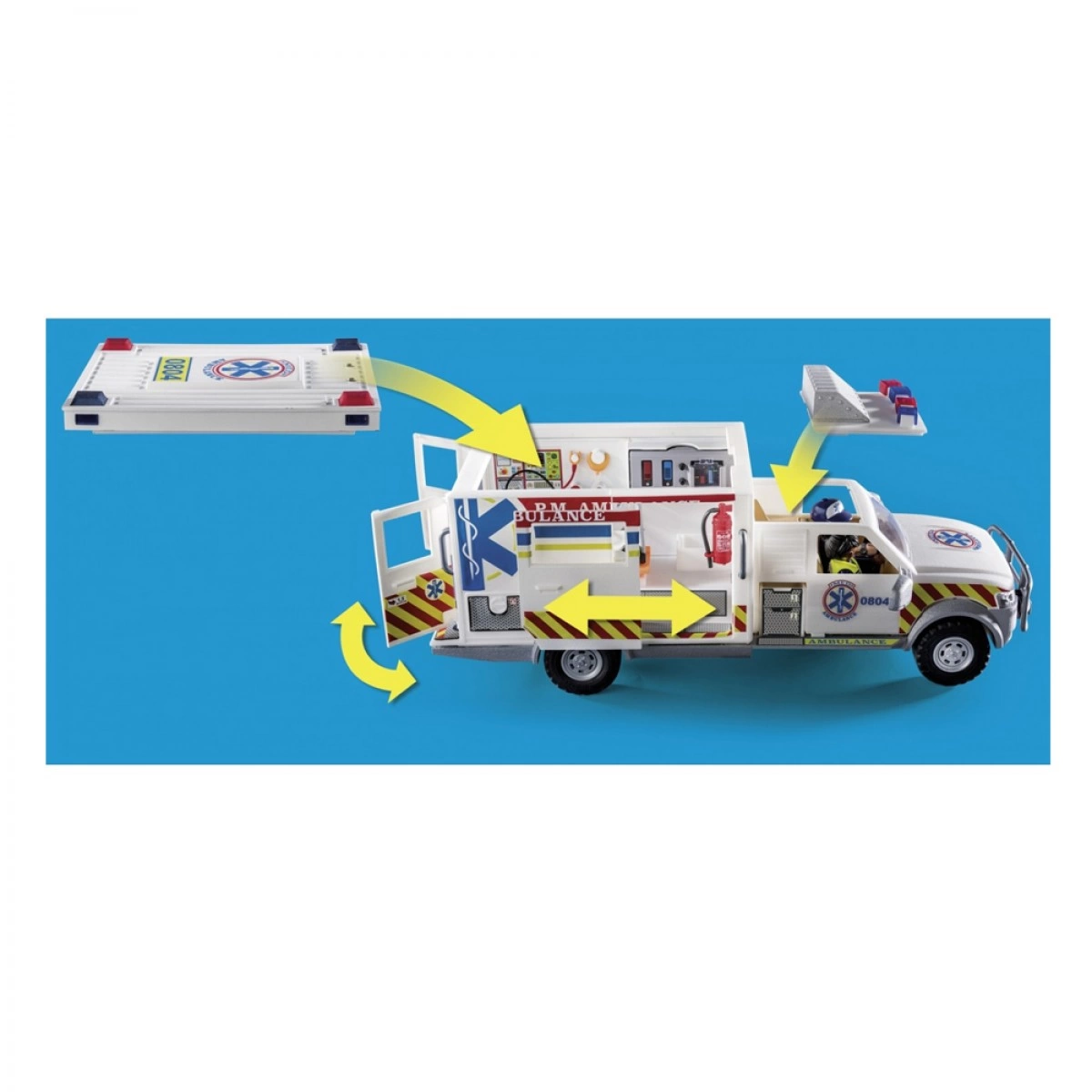 PLAYMOBIL ΟΧΗΜΑ ΠΡΩΤΩΝ ΒΟΗΘΕΙΩΝ 70936