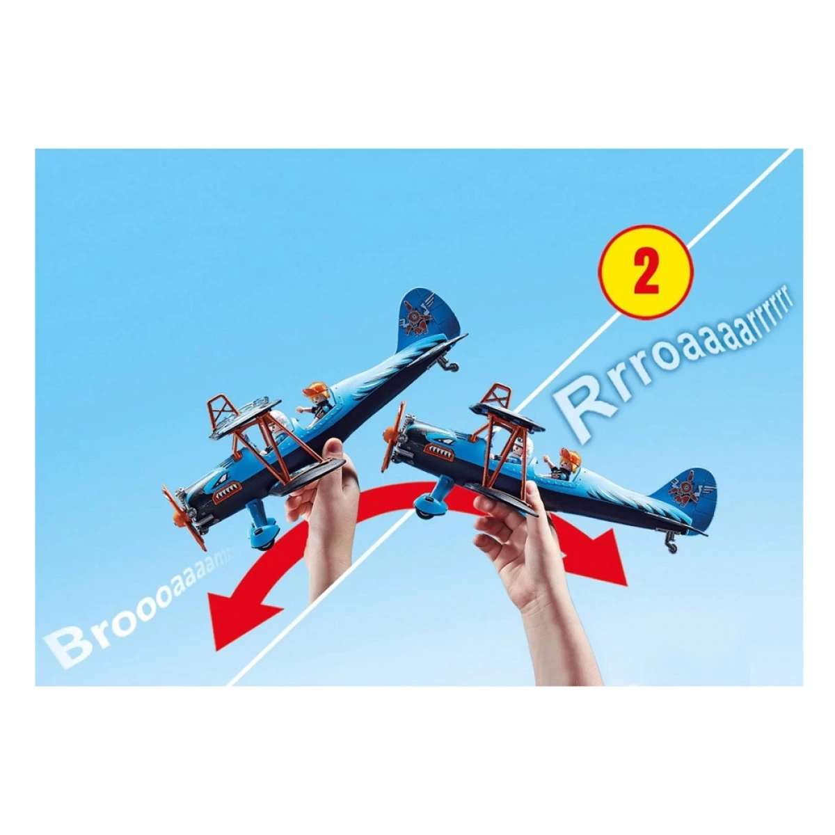 PLAYMOBIL AIR STUNT SHOW ΔΙΠΛΑΝΟ ΦΟΙΝΙΚΑΣ 70831