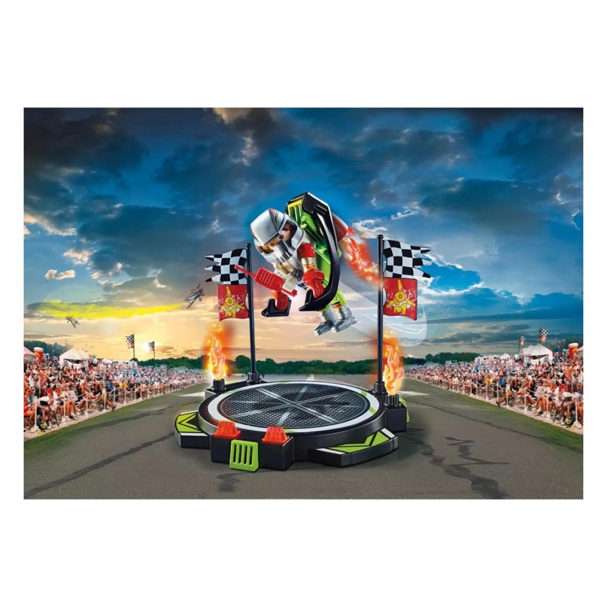 PLAYMOBIL AIR STUNT SHOW ΠΤΗΣΗ ΜΕ JETPACK 70836