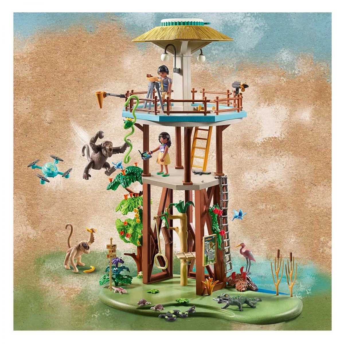 PLAYMOBIL ΠΑΡΑΤΗΡΗΤΗΡΙΟ ΜΕ ΠΥΞΙΔΑ 71008