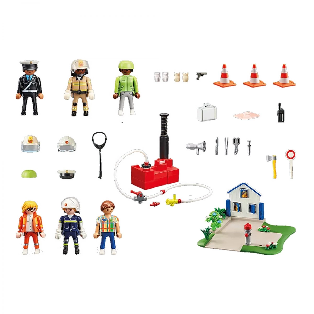 PLAYMOBIL MY FIGURES ΠΥΡΟΣΒΕΣΤΙΚΗ ΔΙΑΣΩΣΗ 70980