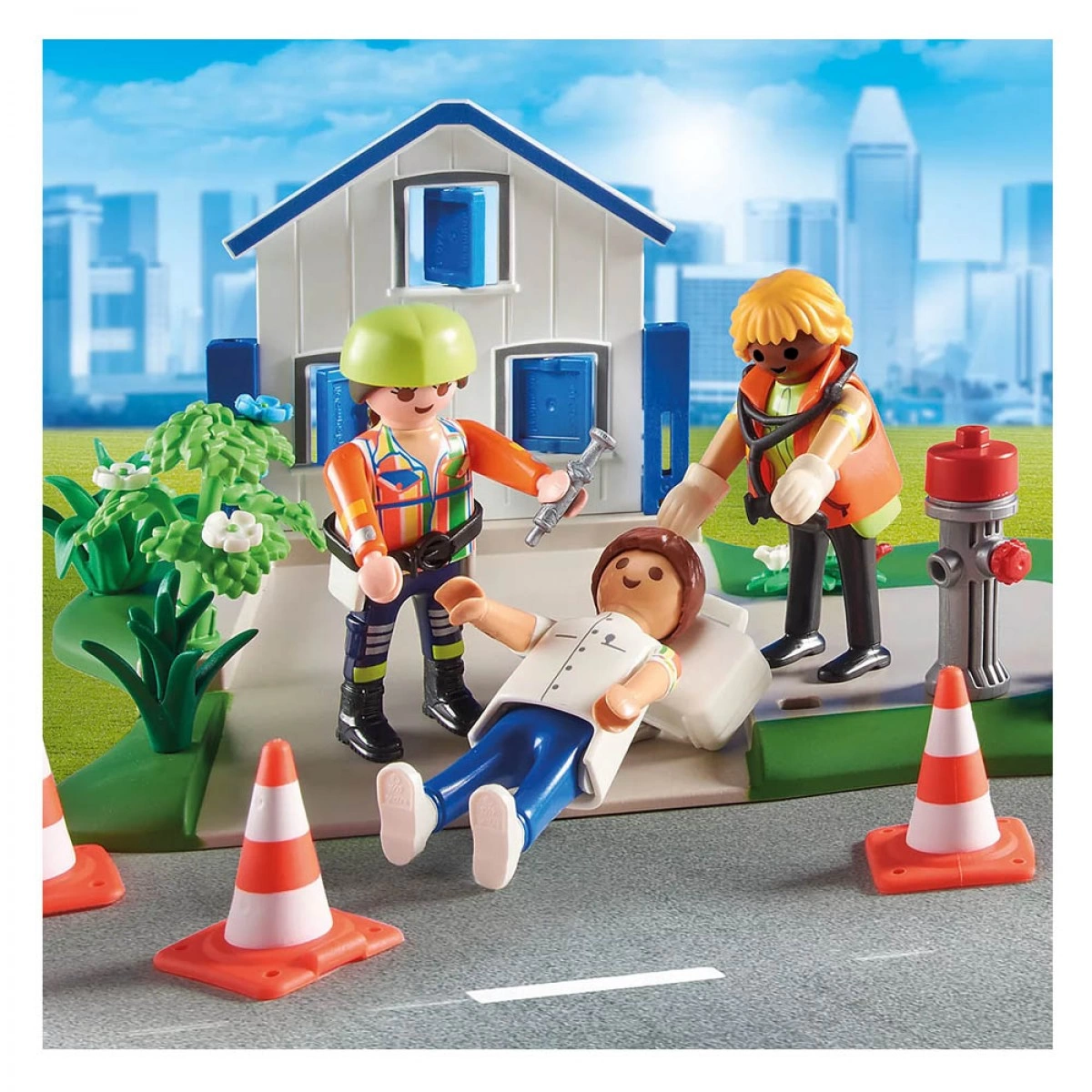 PLAYMOBIL MY FIGURES ΠΥΡΟΣΒΕΣΤΙΚΗ ΔΙΑΣΩΣΗ 70980