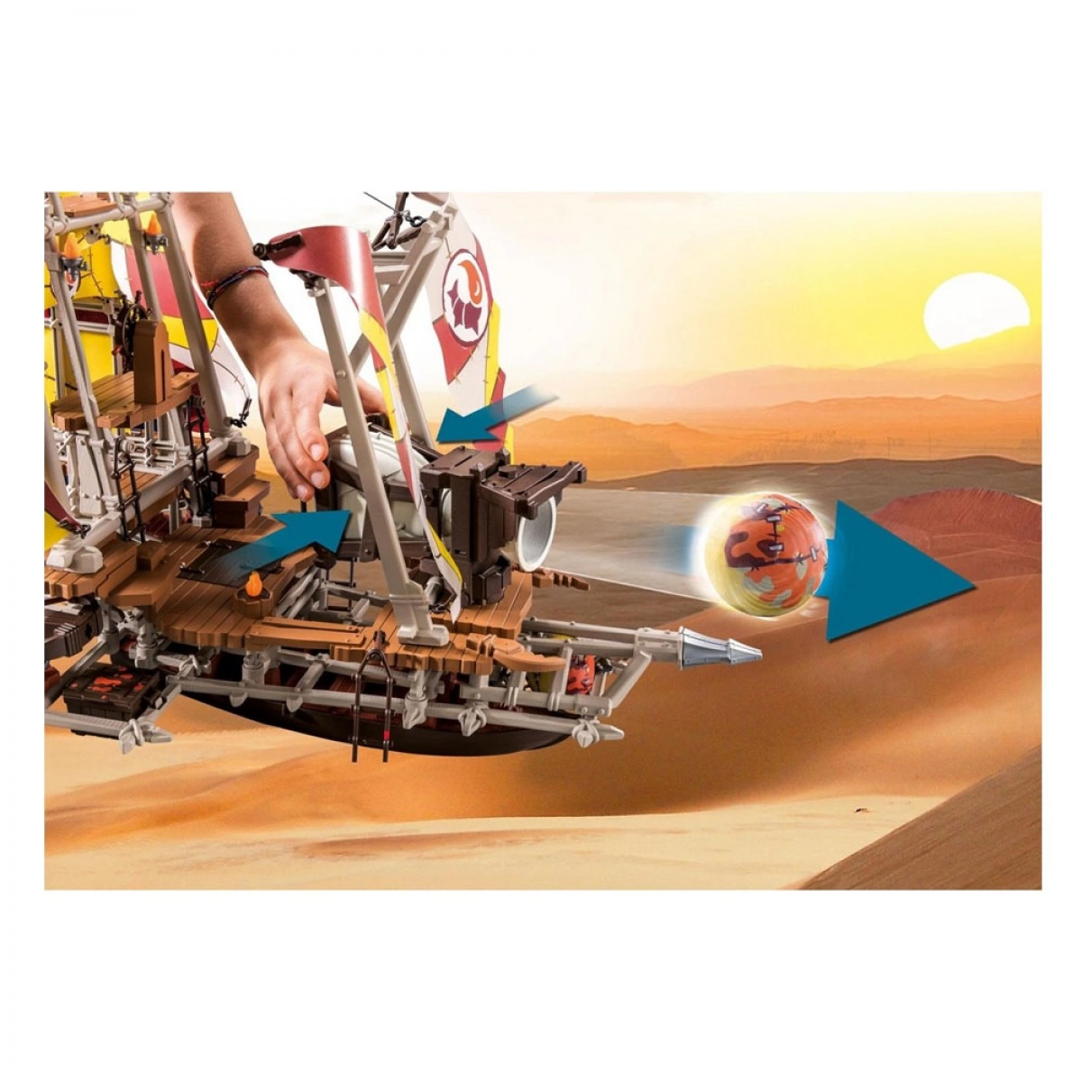 PLAYMOBIL SALAHARI SANDS-SAND STORMER 71023