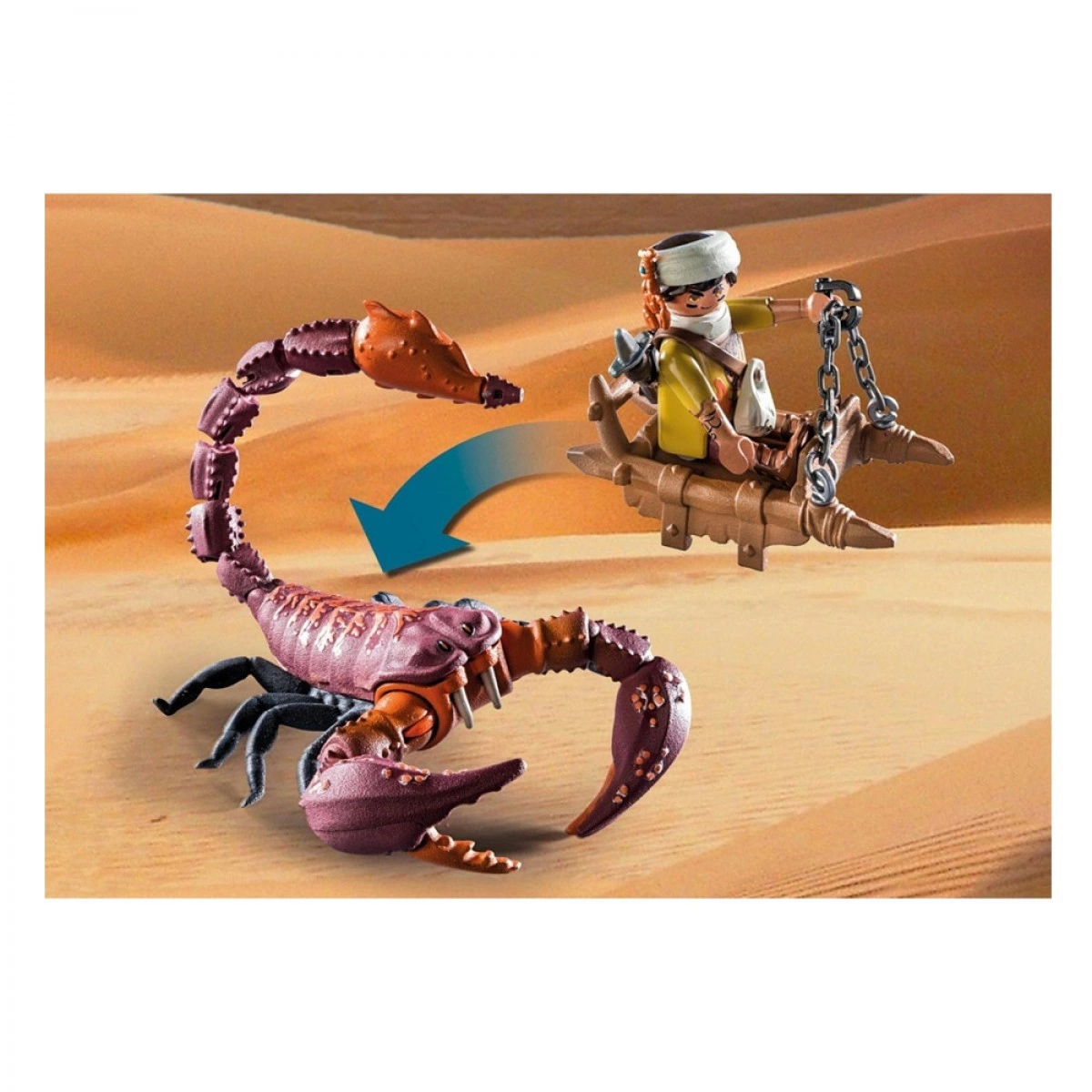 PLAYMOBIL SALAHARI SANDS - ΜΥΣΤΙΚΗ ΒΑΣΗ / ΓΙΓΑΝΤΙΟ ΣΚΟΡΠΙΟ 71024