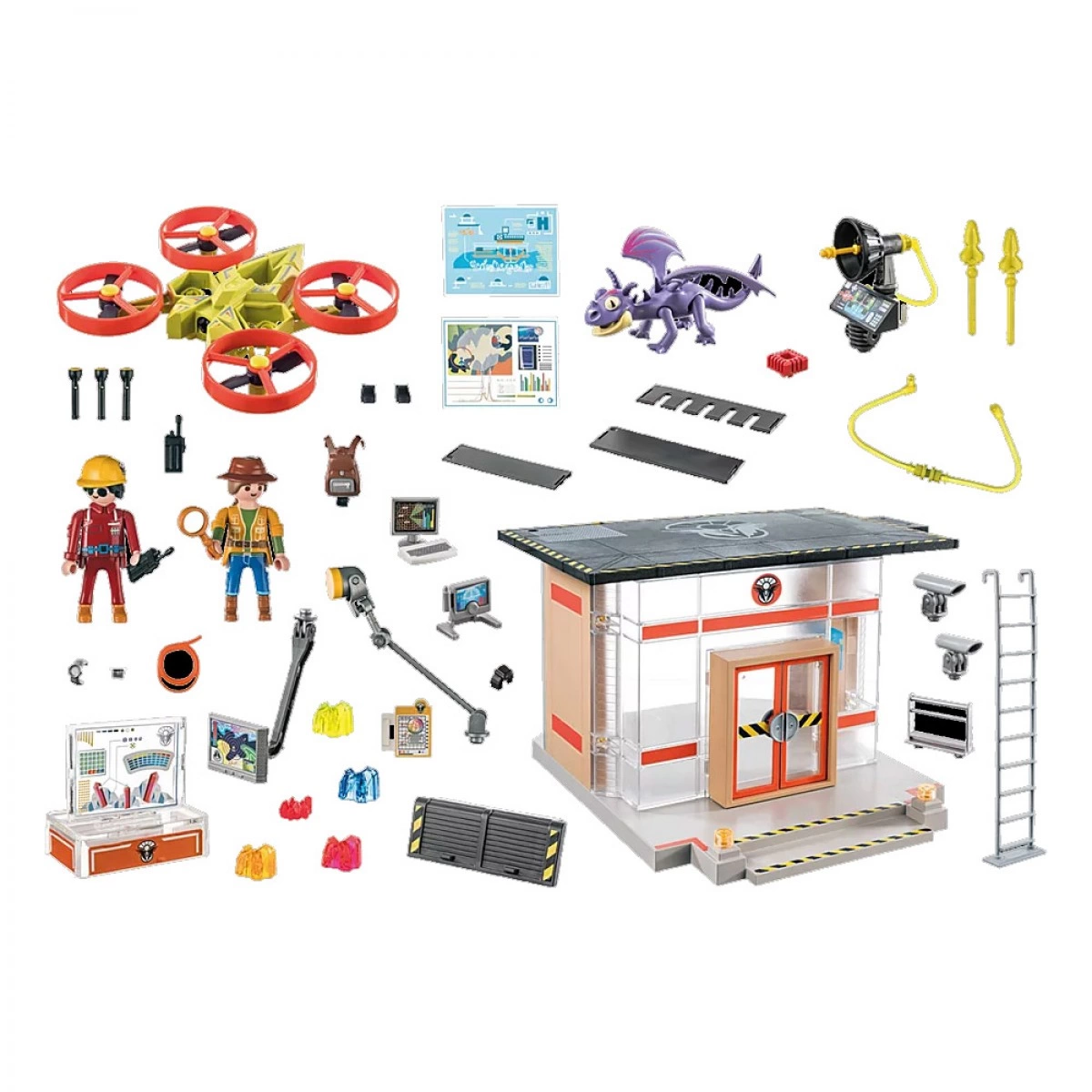 PLAYMOBIL DREAMWORKS DRAGONS: ΕΡΓΑΣΤΗΡΙΟ ICARIS 71084