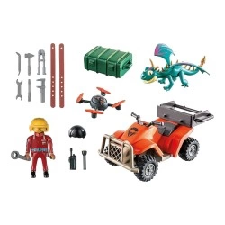 PLAYMOBIL DREAMWORKS DRAGONS: PHIL & ΤΕΤΡΑΤΡΟΧΗ ΜΟΤΟΣΙΚΛΕΤΑ 71085