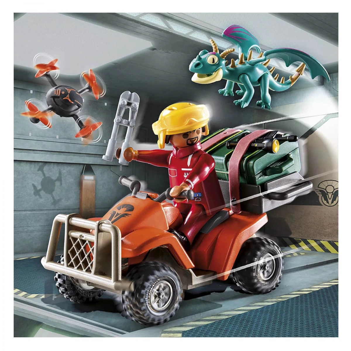 PLAYMOBIL DREAMWORKS DRAGONS: PHIL & ΤΕΤΡΑΤΡΟΧΗ ΜΟΤΟΣΙΚΛΕΤΑ 71085