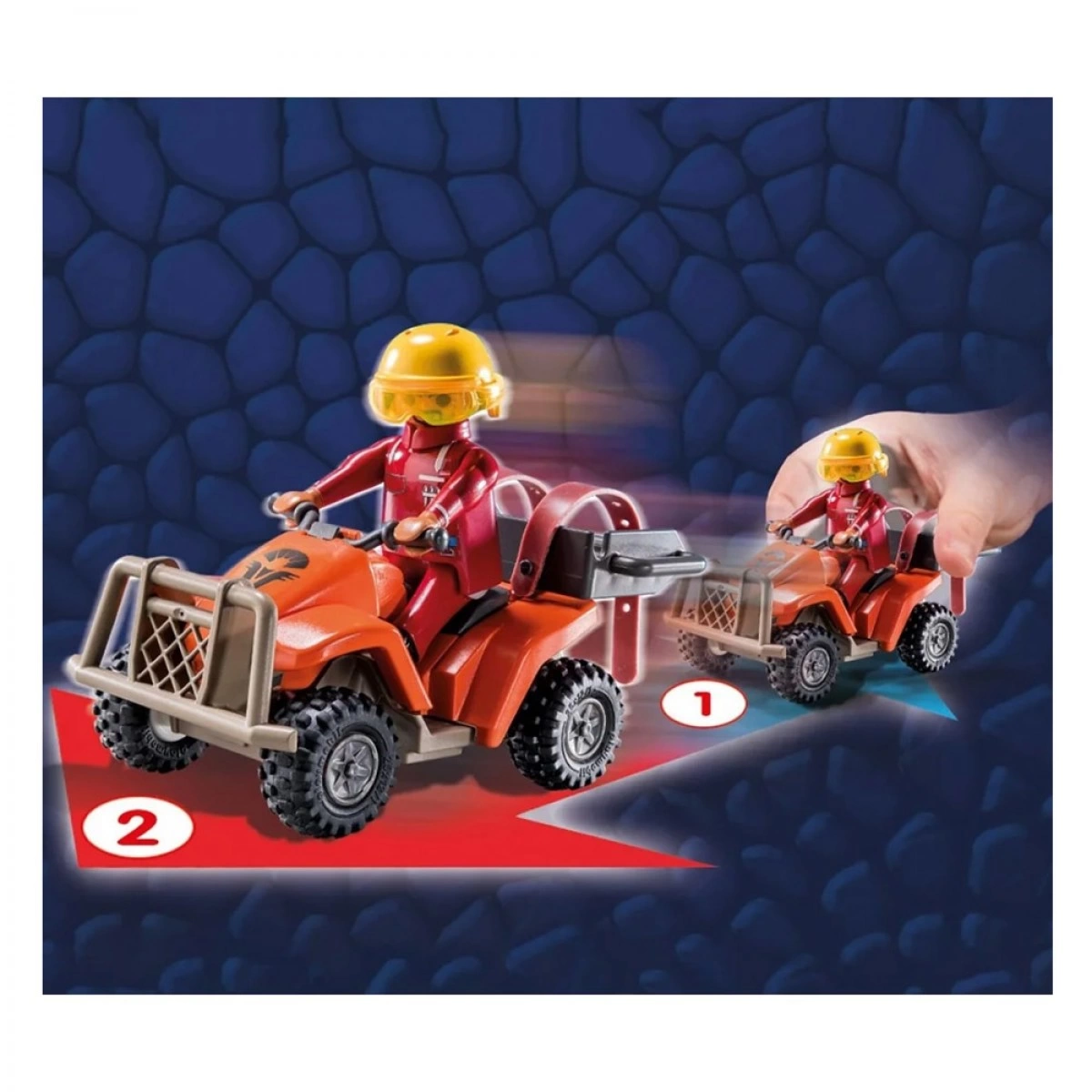 PLAYMOBIL DREAMWORKS DRAGONS: PHIL & ΤΕΤΡΑΤΡΟΧΗ ΜΟΤΟΣΙΚΛΕΤΑ 71085