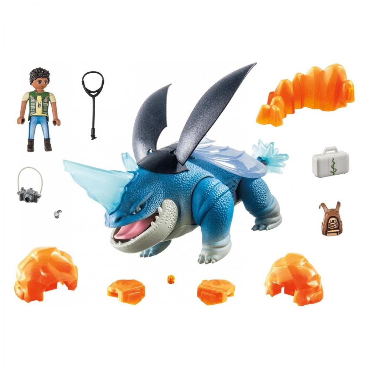 PLAYMOBIL PLOWHORN KAI DANGELO 71082
