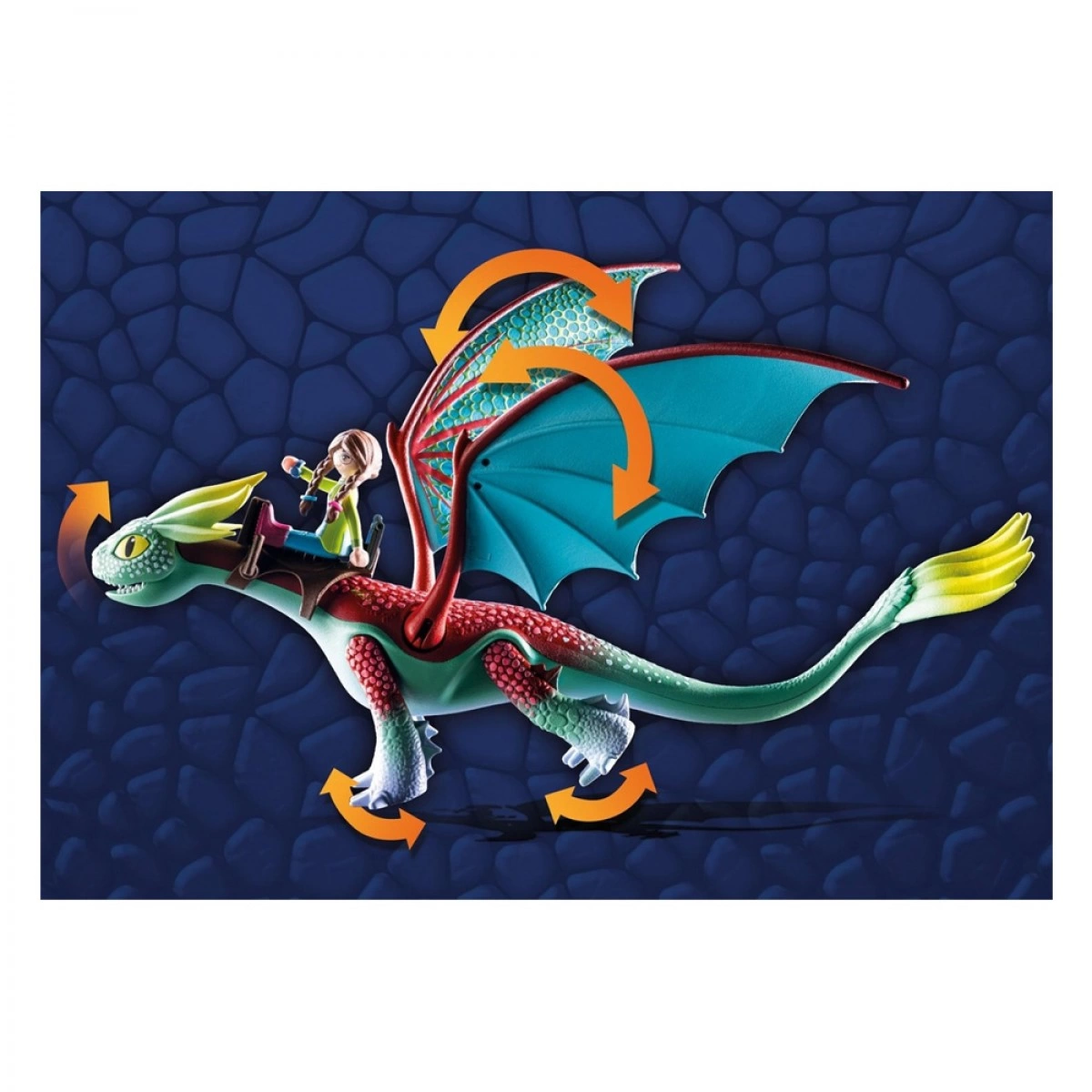 PLAYMOBIL PB DRAGONS:FEATHERS KAI ALEX 71083