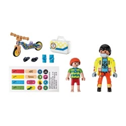 PLAYMOBIL ΔΙΑΣΩΣΤΗΣ ΚΑΙ ΠΑΙΔΑΚΙ 71245