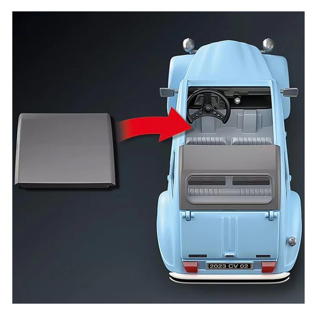 Playmobil Famous Cars: Citroën 2Cv - 70640 | KuantoKusta