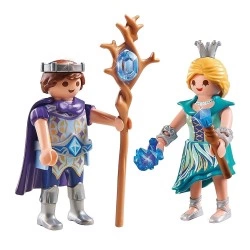 PLAYMOBIL DUOPACK ΠΡΙΓΚΙΠΙΚΟ ΖΕΥΓΟΣ ΠΑΓΩΜΕΝΟΥ ΒΑΣΙΛΕΙΟΥ 71208