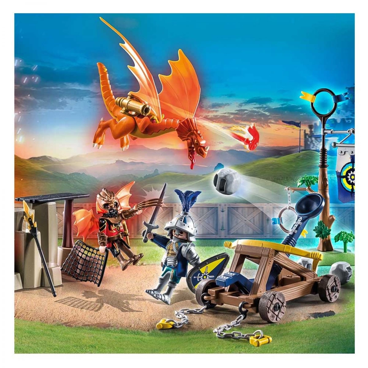 PLAYMOBIL NOVELMORE VS. BURNHAM RAIDERS -ΠΙΣΤΑ ΜΑΧ.  71210