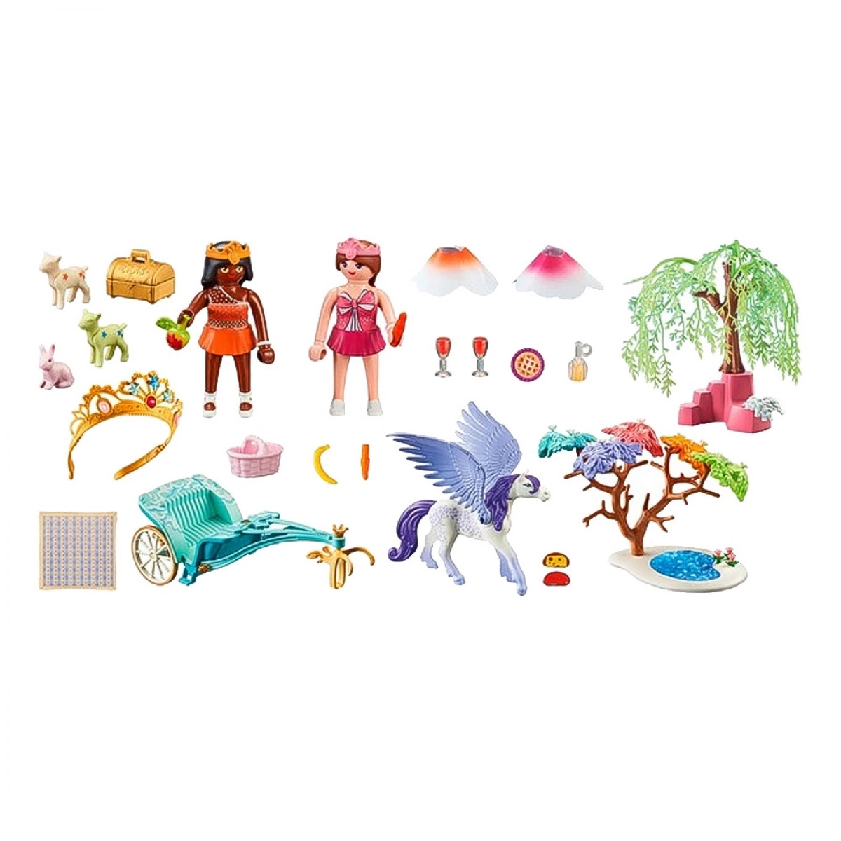 PLAYMOBIL ΠΡΙΓΚΙΠΙΣΣΕΣ ΚΑΙ ΑΜΑΞΑ ΜΕ ΠΗΓΑΣΟ 71246