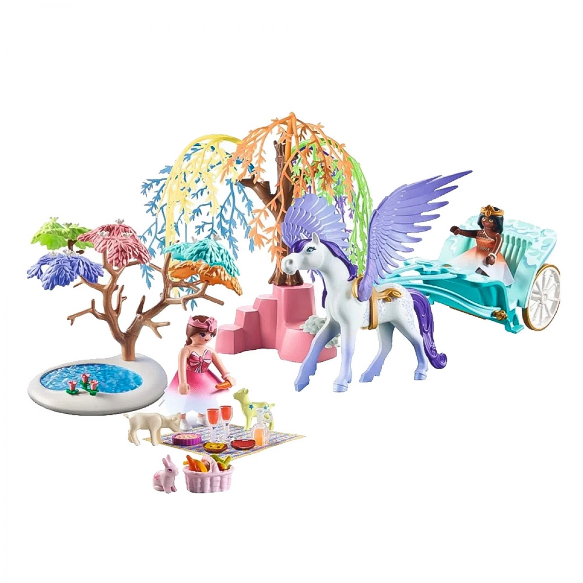 PLAYMOBIL ΠΡΙΓΚΙΠΙΣΣΕΣ ΚΑΙ ΑΜΑΞΑ ΜΕ ΠΗΓΑΣΟ 71246