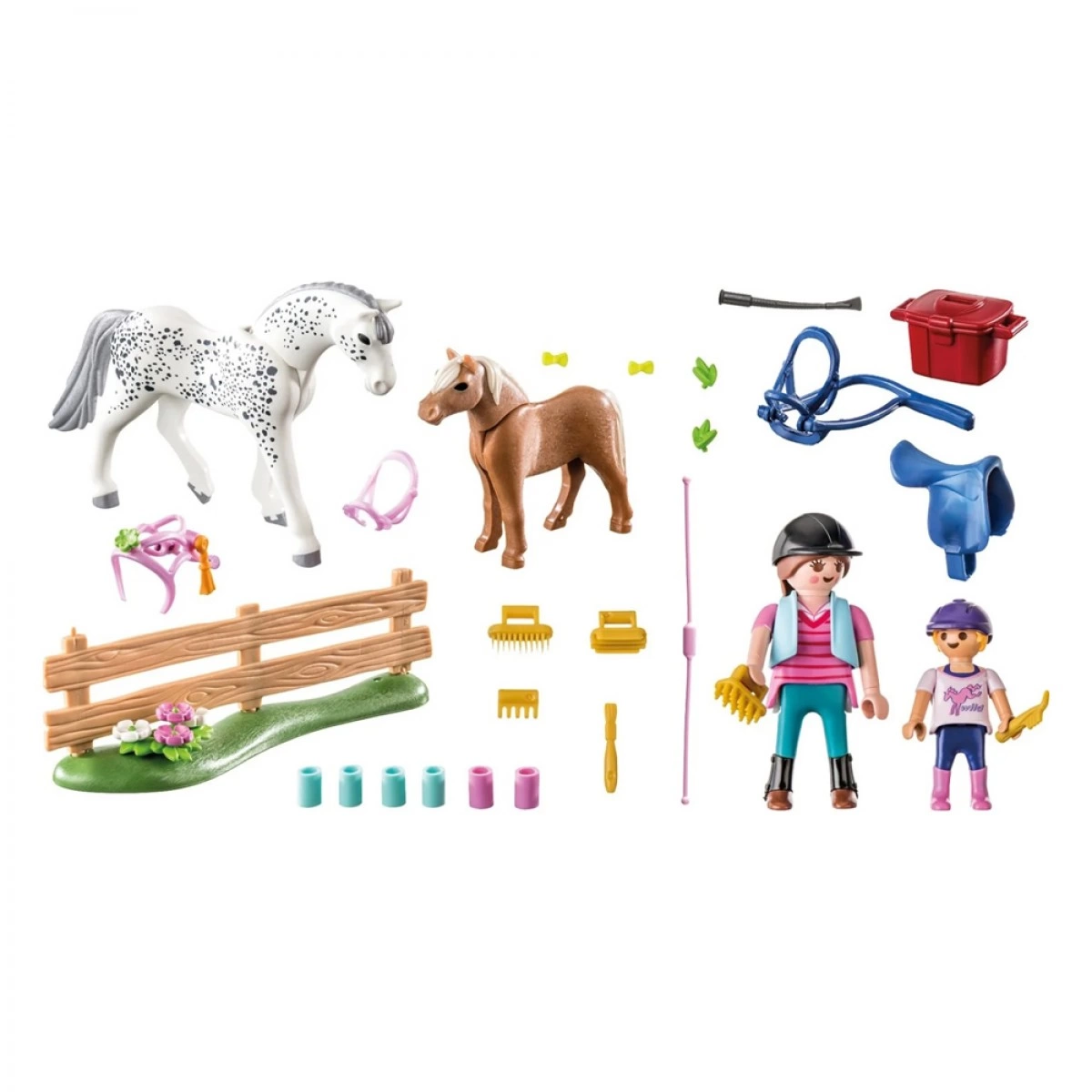 PLAYMOBIL STARTER PACK ΦΡΟΝΤΙΖΟΝΤΑΣ ΤΑ ΑΛΟΓΑ 71259