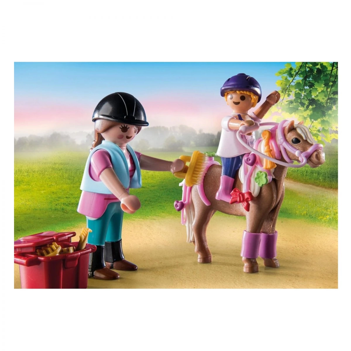 PLAYMOBIL STARTER PACK ΦΡΟΝΤΙΖΟΝΤΑΣ ΤΑ ΑΛΟΓΑ 71259