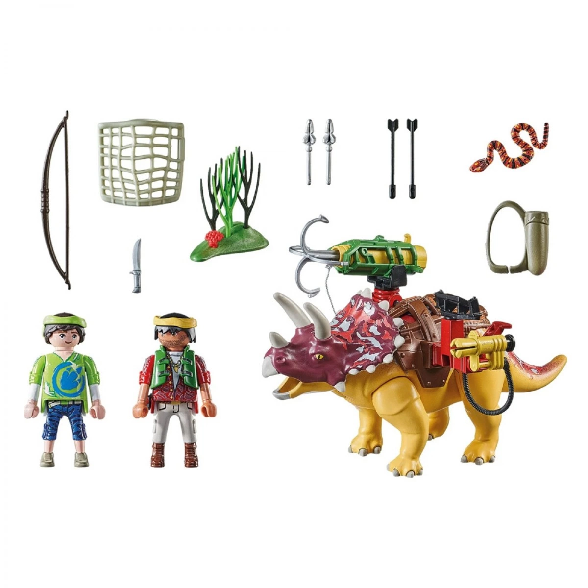 PLAYMOBIL ΤΡΙΚΕΡΑΤΩΨ ΚΑΙ ΕΞΕΡΕΥΝΗΤΗΣ 71262