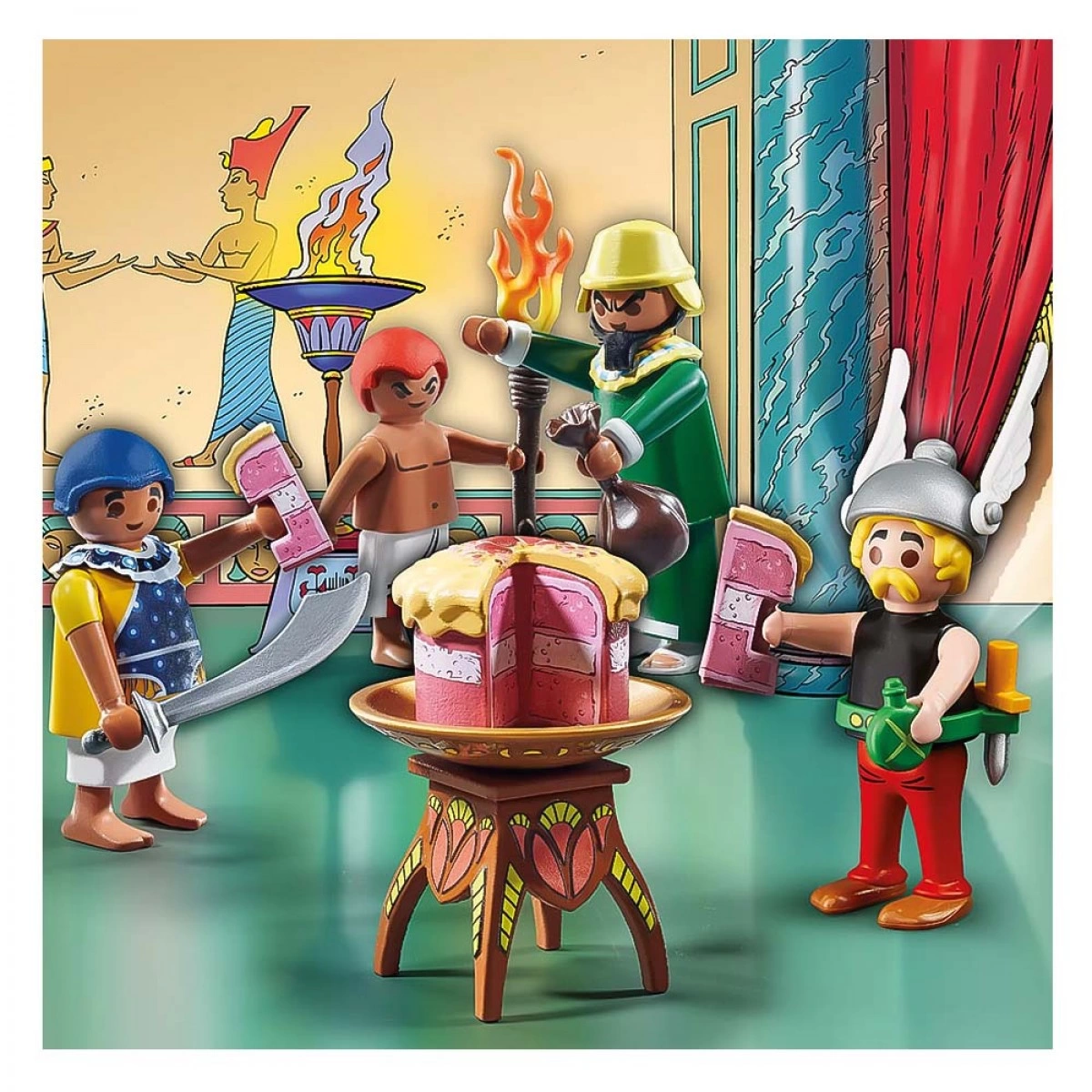 PLAYMOBIL ASTERIX ΔΗΛΗΤΗΡΙΑΣΜΕΝΗ ΤΟΥΡΤΑ ΠΥΡΑΜΙΔΟΝΙΣ 71269