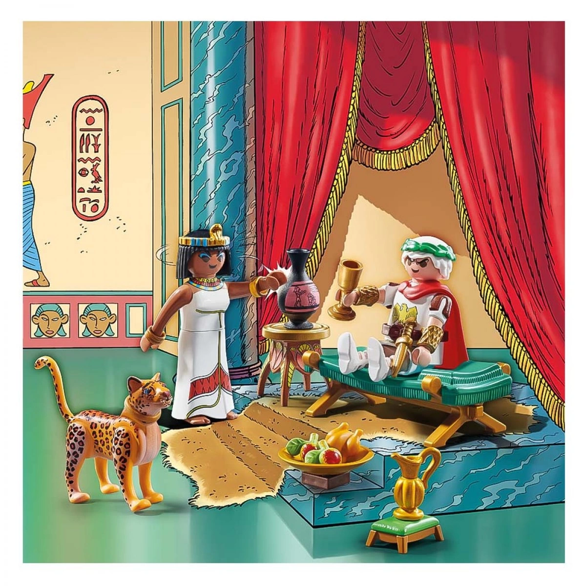 PLAYMOBIL ASTERIX ΚΑΙΣΑΡΑΣ ΚΑΙ ΚΛΕΟΠΑΤΡΑ 71270