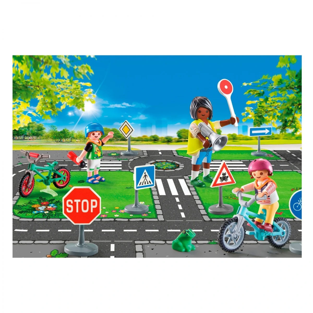 PLAYMOBIL CITY LIFE BIKE ROUTE 71332