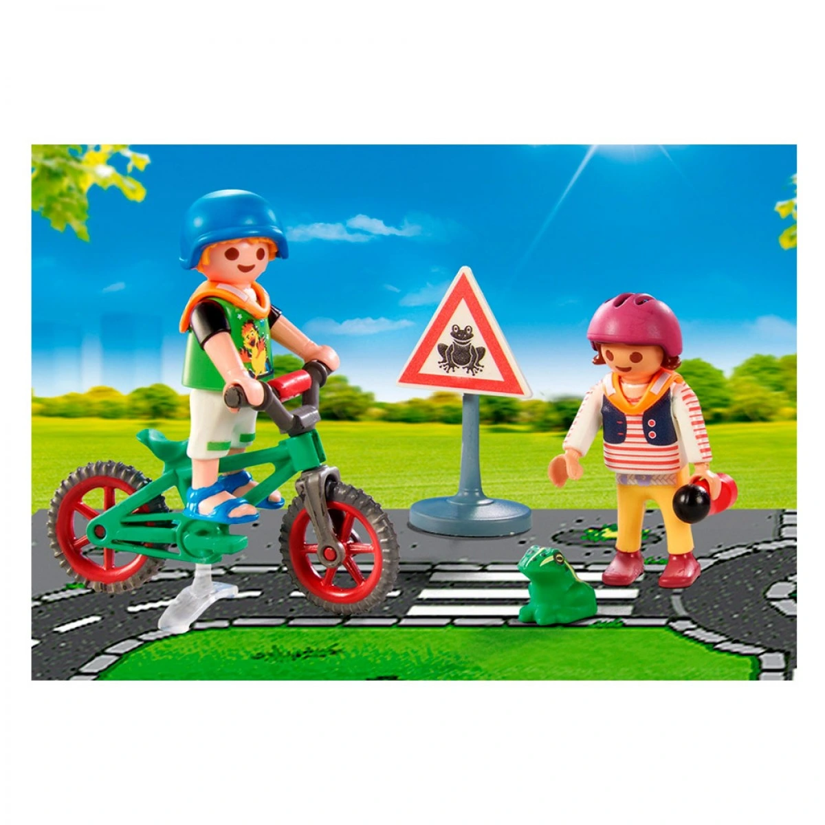 PLAYMOBIL CITY LIFE BIKE ROUTE 71332