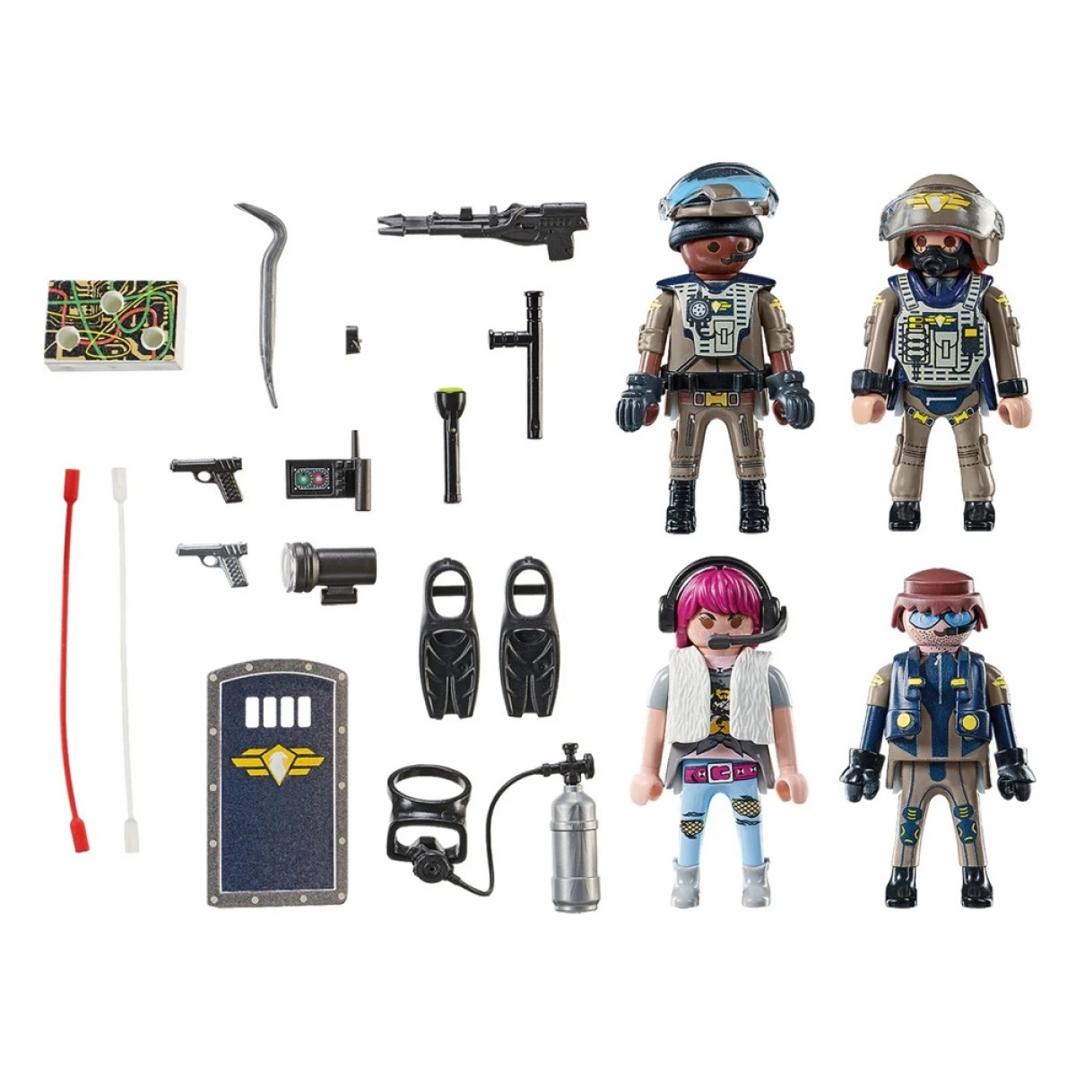 PLAYMOBIL ΟΜΑΔΑ ΕΙΔΙΚΩΝ ΔΥΝΑΜΕΩΝ 71146