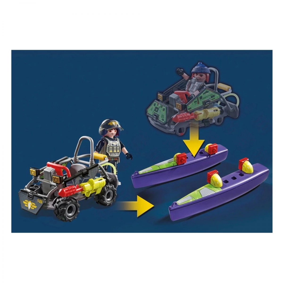 PLAYMOBIL ΑΜΦΙΒΙΟ ΟΧΗΜΑ ΕΙΔΙΚΩΝ ΔΥΝΑΜΕΩΝ 71147