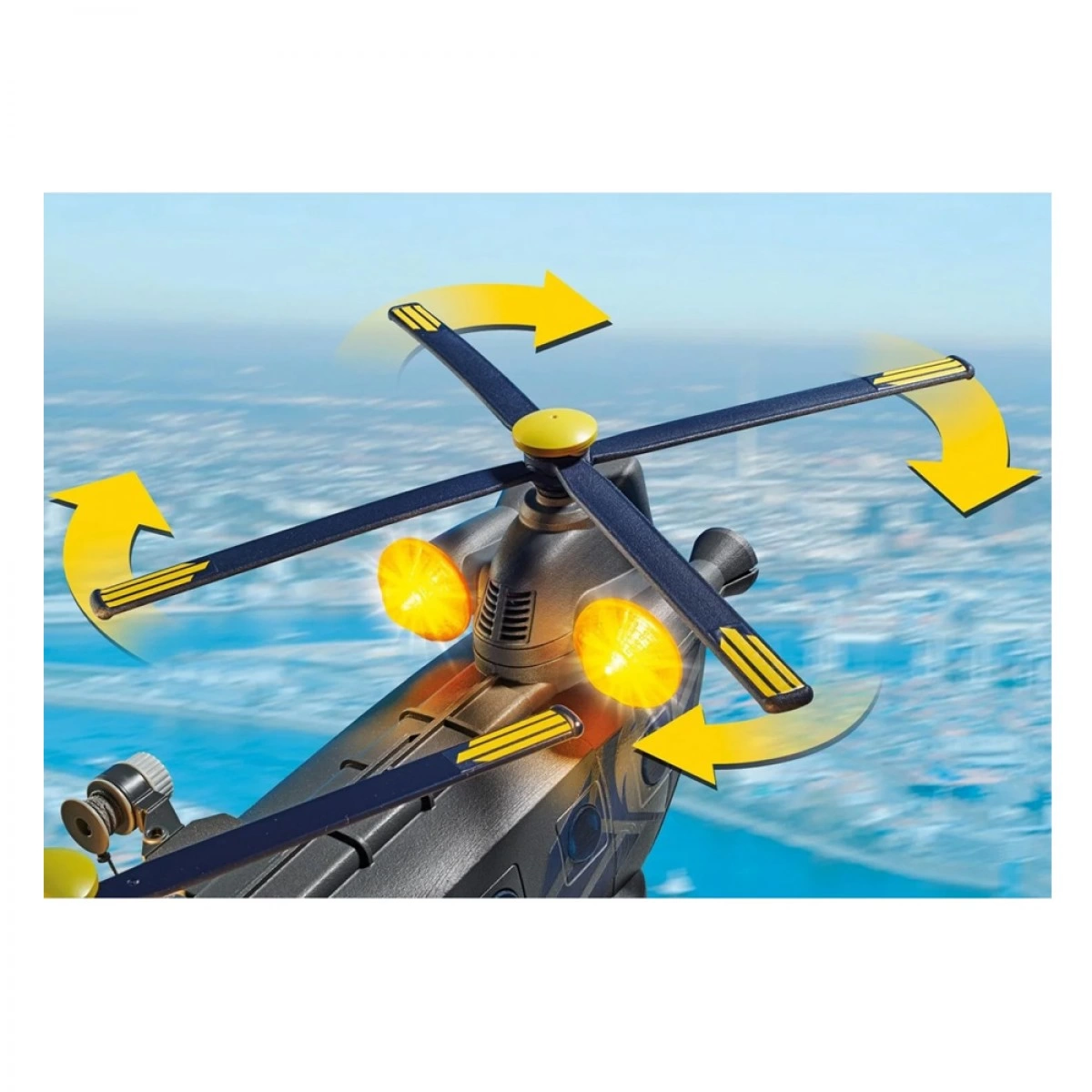 PLAYMOBIL ΕΛΙΚΟΠΤΕΡΟ ΕΙΔΙΚΩΝ ΔΥΝΑΜΕΩΝ ΜΕ 2 ΕΛΙΚΕΣ 71149