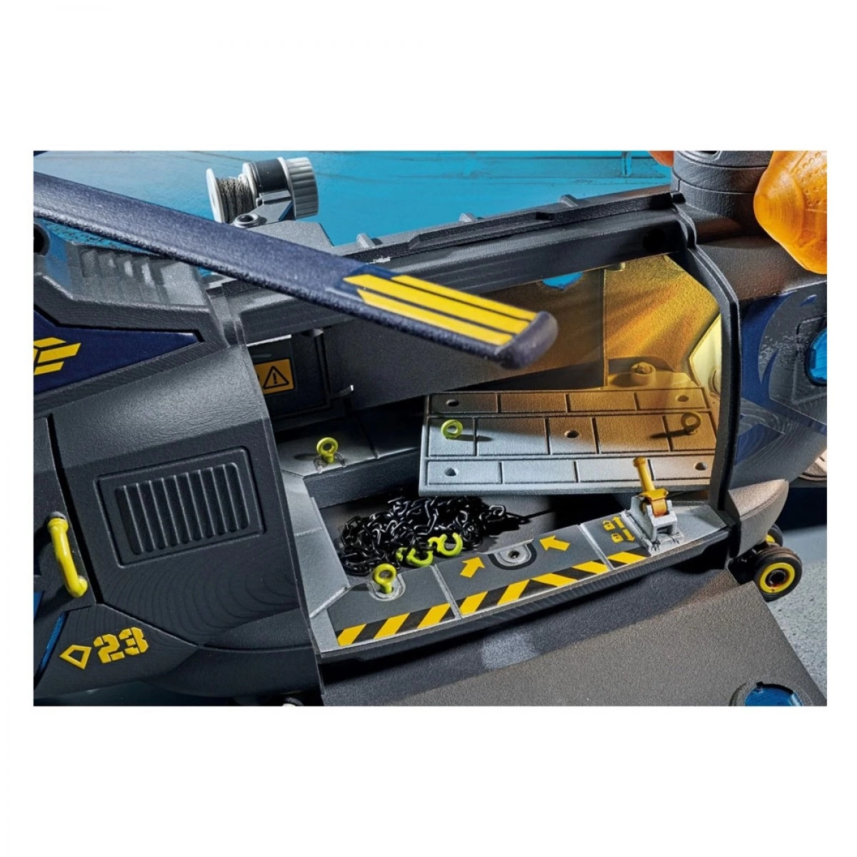 PLAYMOBIL ΕΛΙΚΟΠΤΕΡΟ ΕΙΔΙΚΩΝ ΔΥΝΑΜΕΩΝ ΜΕ 2 ΕΛΙΚΕΣ 71149