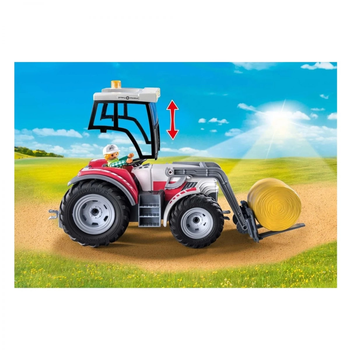 PLAYMOBIL ΗΛΕΚΤΡΙΚΟ ΤΡΑΚΤΕΡ 71305