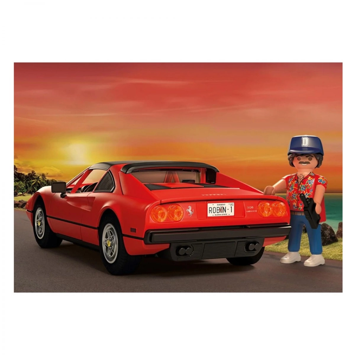PLAYMOBIL MAGNUM P.I. FERRARI 308GT 71343