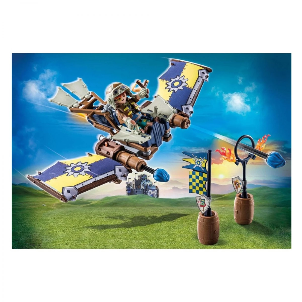 PLAYMOBIL NOVELMORE - ΑΝΕΜΟΠΤΕΡΟ DARIO DA VANCI 71211