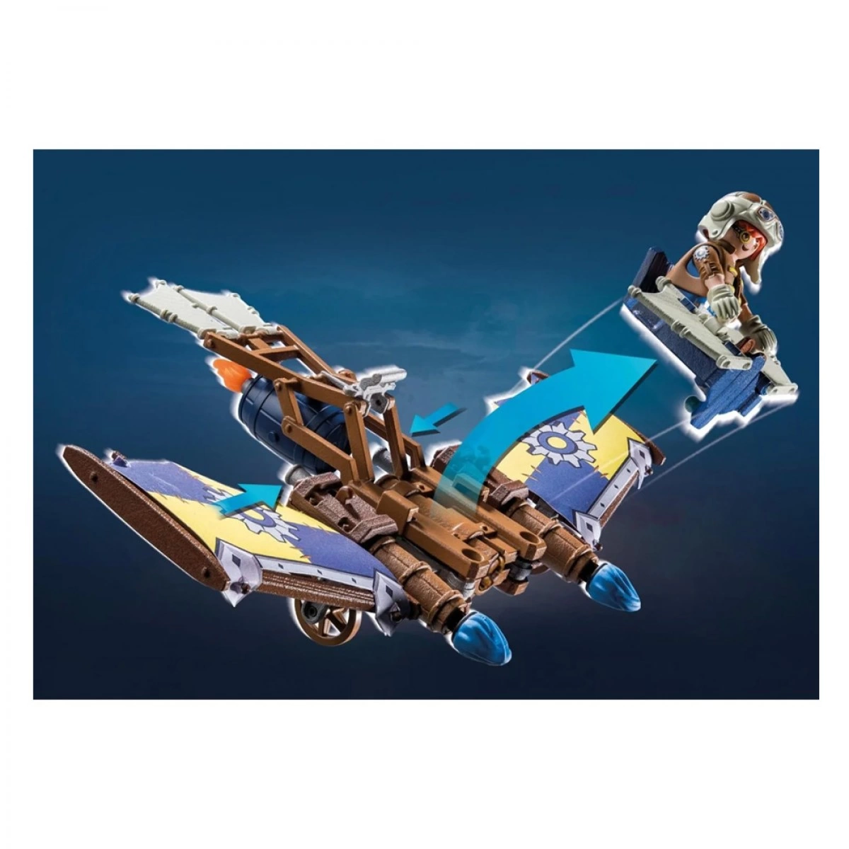 PLAYMOBIL NOVELMORE - ΑΝΕΜΟΠΤΕΡΟ DARIO DA VANCI 71211