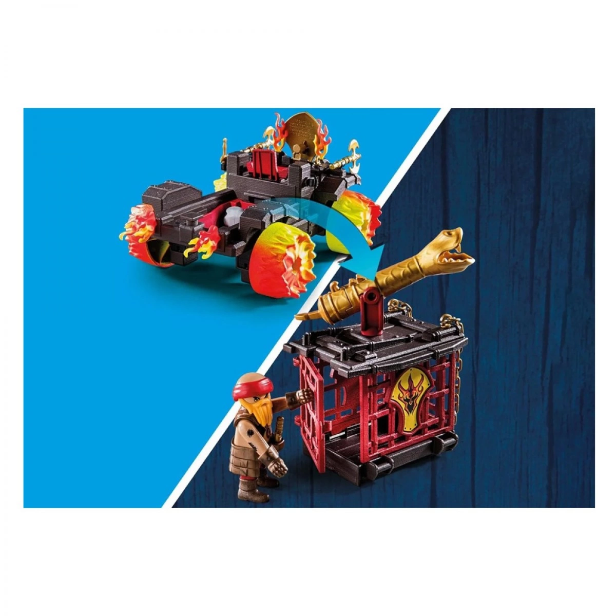 PLAYMOBIL BURNHAM - ΠΟΛΙΟΡΚΗΤΙΚΟΣ ΚΡΙΟΣ 71299