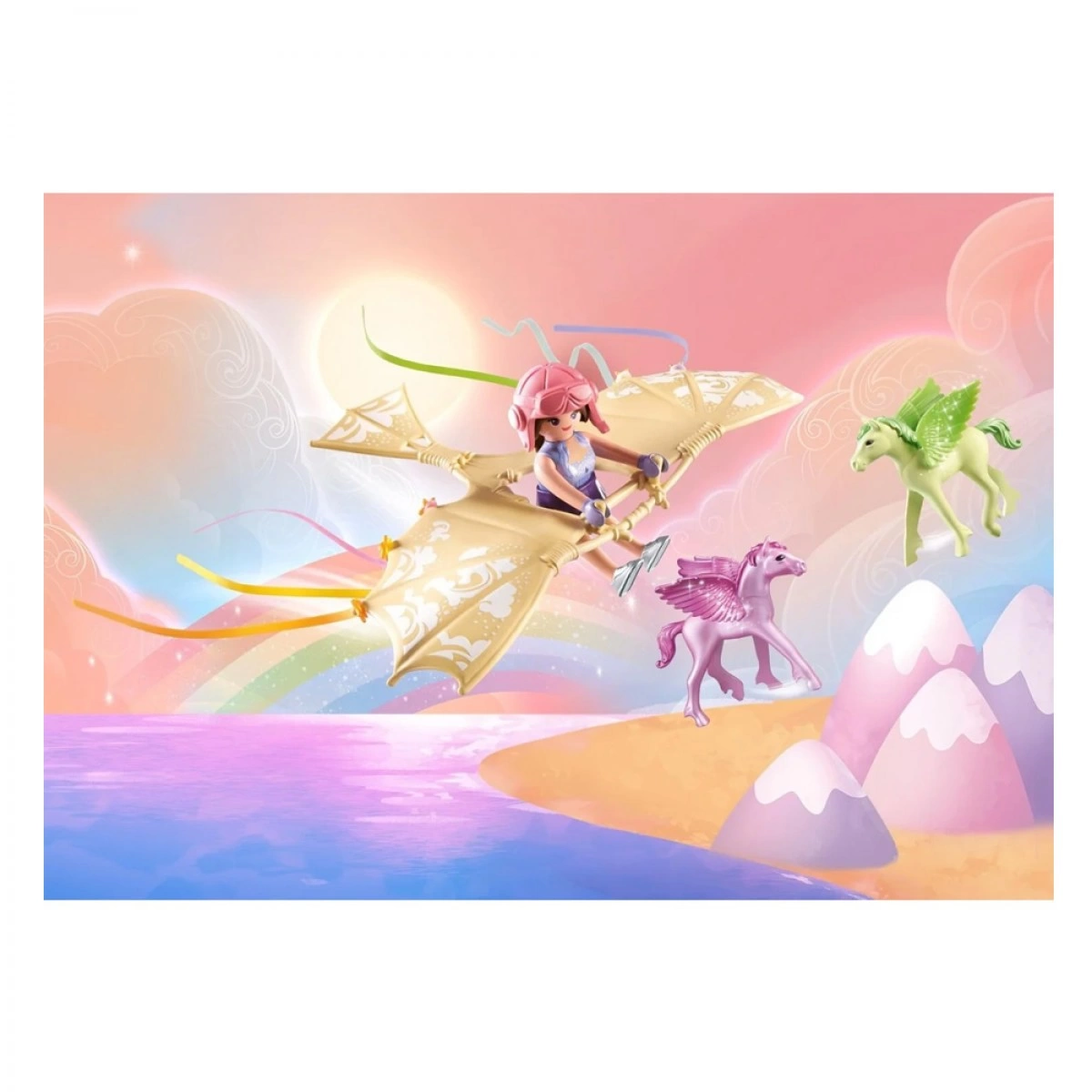 PLAYMOBIL ΤΑΞΙΔΙ ΣΤΑ ΣΥΝΝΕΦΑ ΜΕ ΜΙΚΡΟΥΣ ΠΗΓΑΣΟΥΣ 71363
