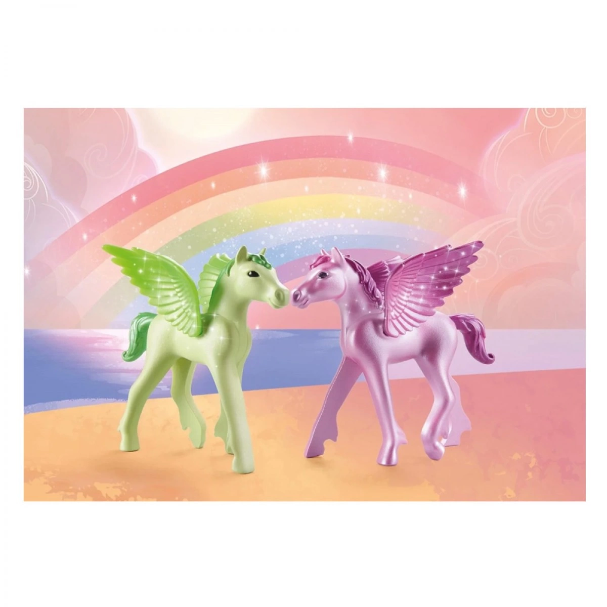 PLAYMOBIL ΤΑΞΙΔΙ ΣΤΑ ΣΥΝΝΕΦΑ ΜΕ ΜΙΚΡΟΥΣ ΠΗΓΑΣΟΥΣ 71363