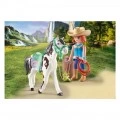 PLAYMOBIL H ELLIE ΜΕ ΤΟ ΑΛΟΓΟ SAWDUST 71358