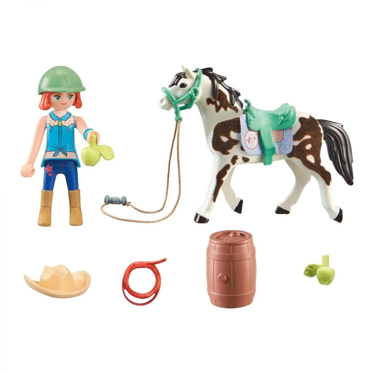 PLAYMOBIL H ELLIE ΜΕ ΤΟ ΑΛΟΓΟ SAWDUST 71358