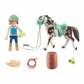 PLAYMOBIL H ELLIE ΜΕ ΤΟ ΑΛΟΓΟ SAWDUST 71358