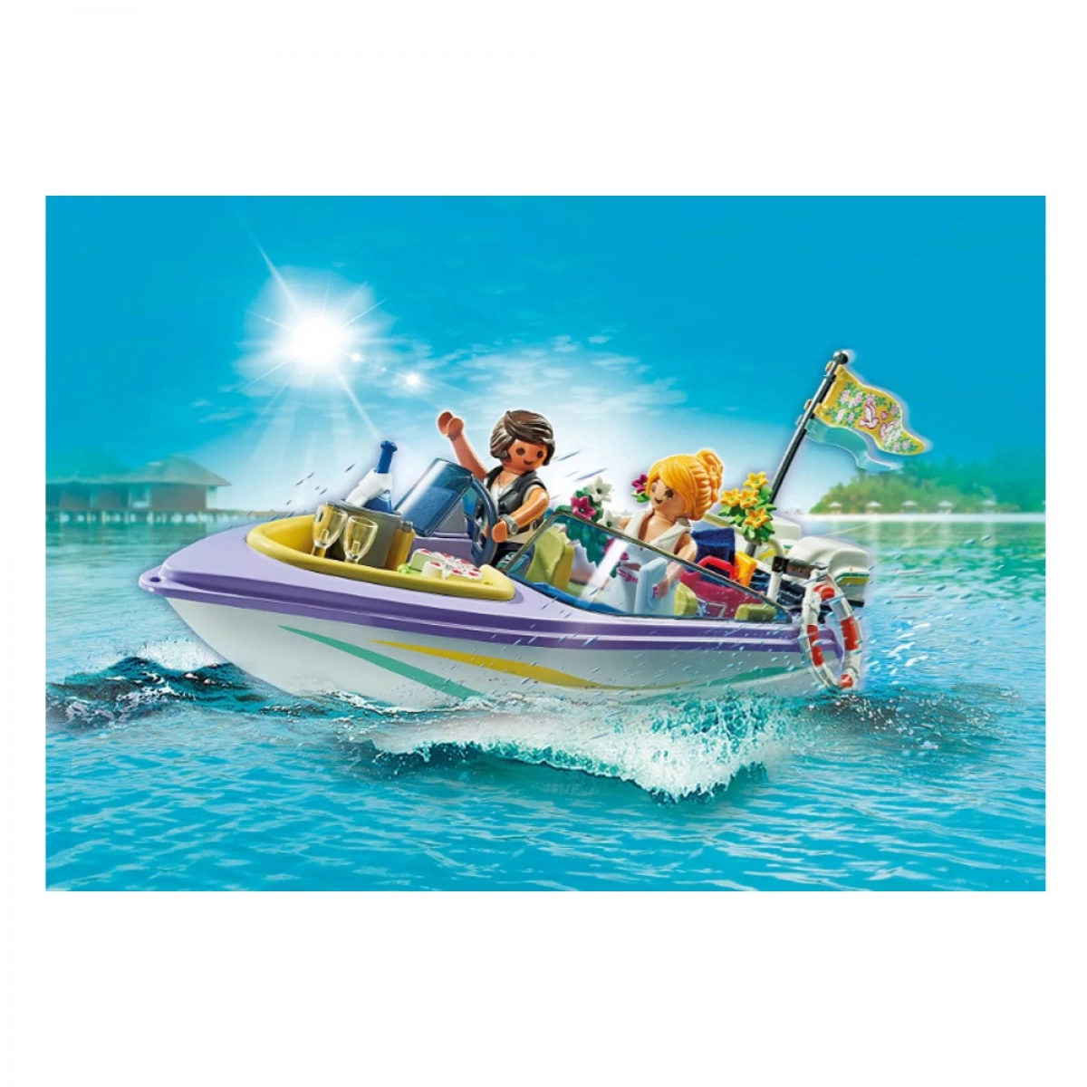 PLAYMOBIL ΤΑΞΙΔΙ ΤΟΥ ΜΕΛΙΤΟΣ ΜΕ ΣΚΑΦΟΣ 71366